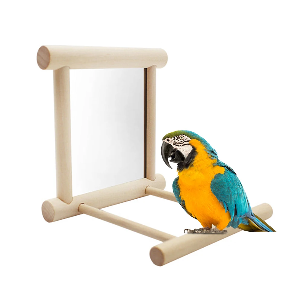 Для планшетов игрушек деревянная подставка для подъема с зеркалом подвесная