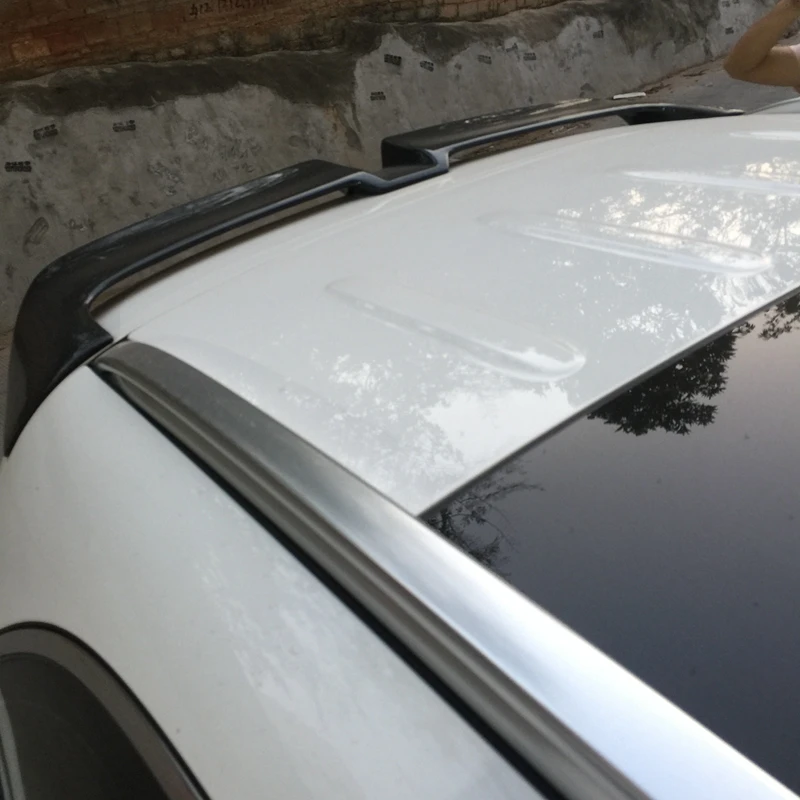 W253 GLC углеродное волокно глянцевый черный Автомобильный спойлер для заднего