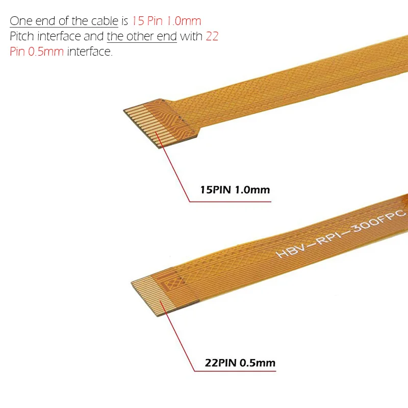 Кабель FFC Для камеры Raspberry Pi 3 шт./Лот 15 контактов 22 контакта 8 см 16 30 ленточная линия
