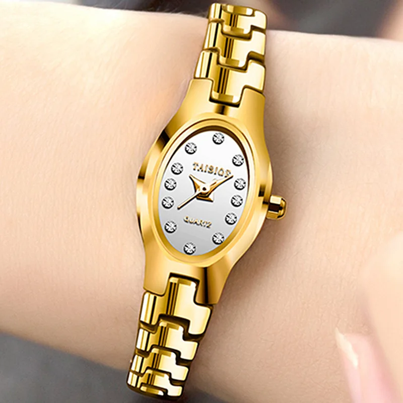 

Tungsten Steel Small Bracelet clock Cross-Border Watch Quartz Women's Watch Graceful and Petite Diamond clock womens watches