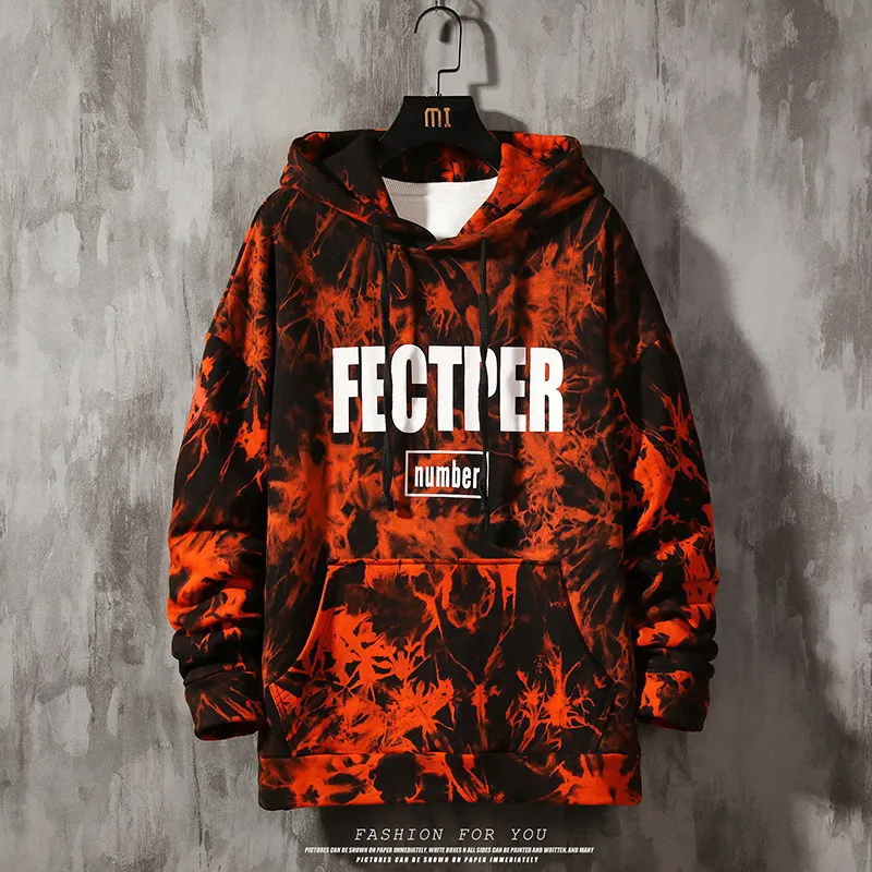 

AUTUMN Spring Fashion High Quality Cotton Sweatshirt Men'S Black White Hip Hop Long Sleeve Pullover Hoodies Sweatshirt Clothes