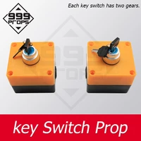 999prop key switch escape room prop find keys and insert them to right position to open magnet lock chamber room devices