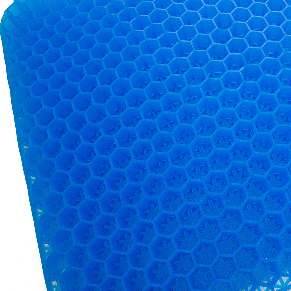 Двухсторонняя гелевая Подушка для сиденья дышащая с нескользящим покрытием