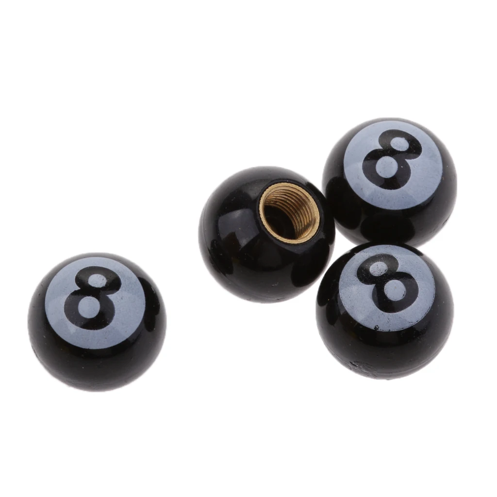 

4 PCS Number 8 Universal Car Truck Tire/Wheel Bike Stem Air Valve Caps Cover