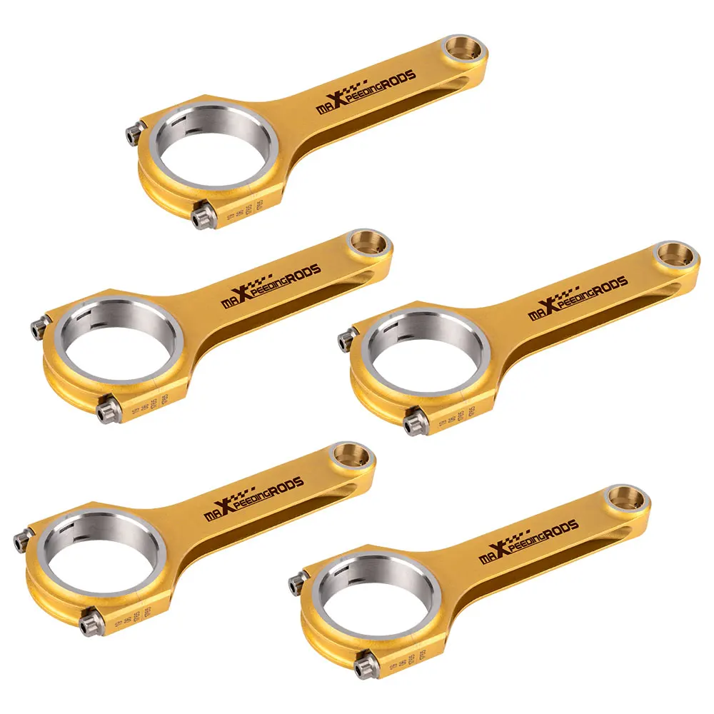Шатуны Racing Conrod для Volvo 850 C70 V70 S60 2 3 T5 R AWD B5234T H beam титанизирующие шатуны 139 5 мм 800 +