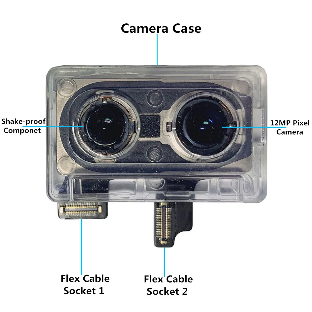 Поддержка портретного режима Оригинальная камера для iPhone 7 8 Plus задняя основная