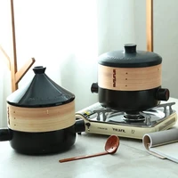 tt high temperature resistant stone pot tagine steamer white casserole soup stew pot soup pot ceramic pot kitchenware