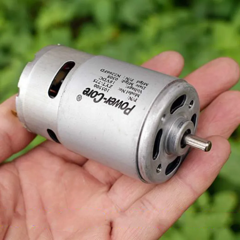 

Двойной Шарикоподшипник 775, высокоскоростной и большой крутящий момент для электроинструмента «сделай сам», электрошуруповерт, для перено...