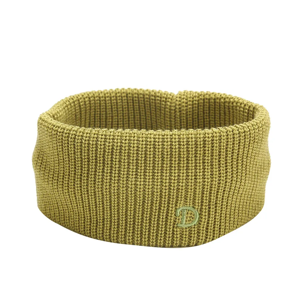 Эластичная трикотажная повязка на голову для мужчин и женщин с буквенным принтом