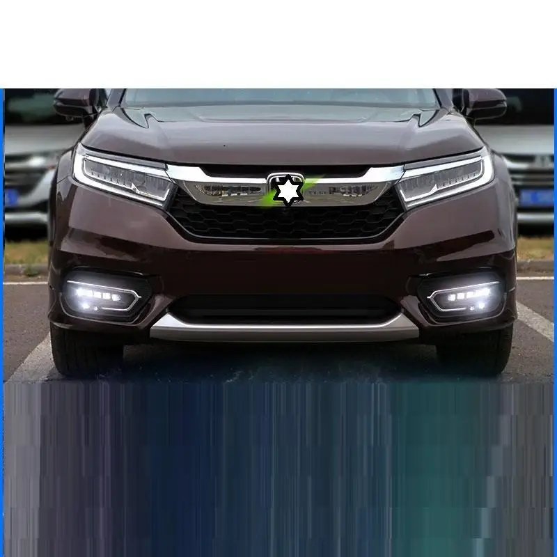 Drl Automovil Cob дневные ходовые авто лампы Автомобильные светодиодные фары передние противотуманные задние Автомобильные фары в сборе 17 для Honda Avancier