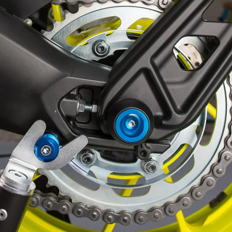 Защитная крышка для переднего колеса мотоцикла с ЧПУ осевые ползунки защита от