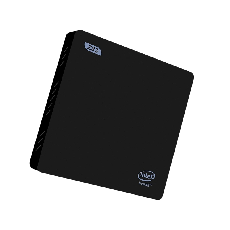 Мини-ПК Z83 для Intel Atom Z8350, до 1,92 ГГц, 4 Гб ОЗУ, 64 Гб ПЗУ, Windows 10, Bluetooth 4,0, 4 K, WiFi, 1000 м, LAN, Мини компьютер