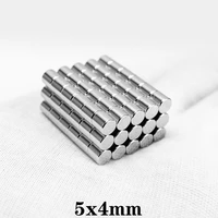 30800pcs 5x4 mm permanent ndfeb strong powerful magnetic mini small magnet n35 round magnets 5x4mm neodymium magnet dia 54 mm