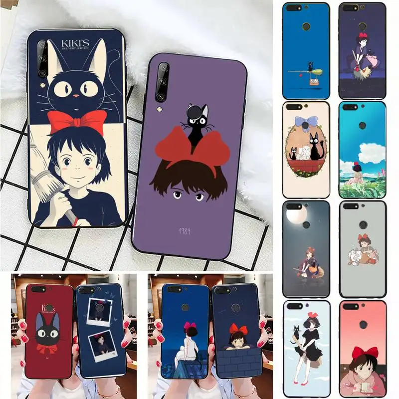 

FHNBLJ Kiki’s Delivery Service Phone Case For Huawei Honor 7A 7C 8 8x 9 10 20lite Fundas Coque for Honor 10i 20i Capa