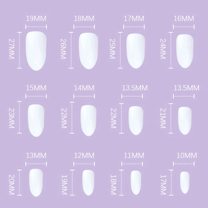 

24Pcs French False Nail Ballerina 3D Nail Art Design Artificial Detachable DIY New Fashion Nail Decoration And Accessories