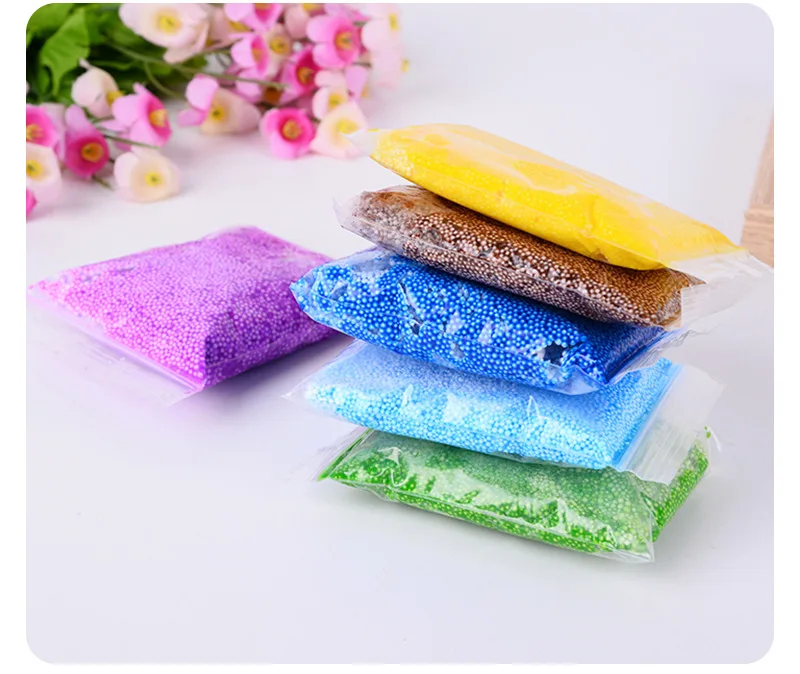 24 Colors Snowflake mud Slime Clay Ball Supplies DIY Light Soft Cotton Charms Slime Fruit Kit Cloud Craft Antistress Kids Toys