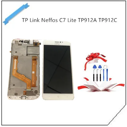 TP-Link Neffos C7 Lite ЖК-дисплей с сенсорным экраном Замена телефона инструментами