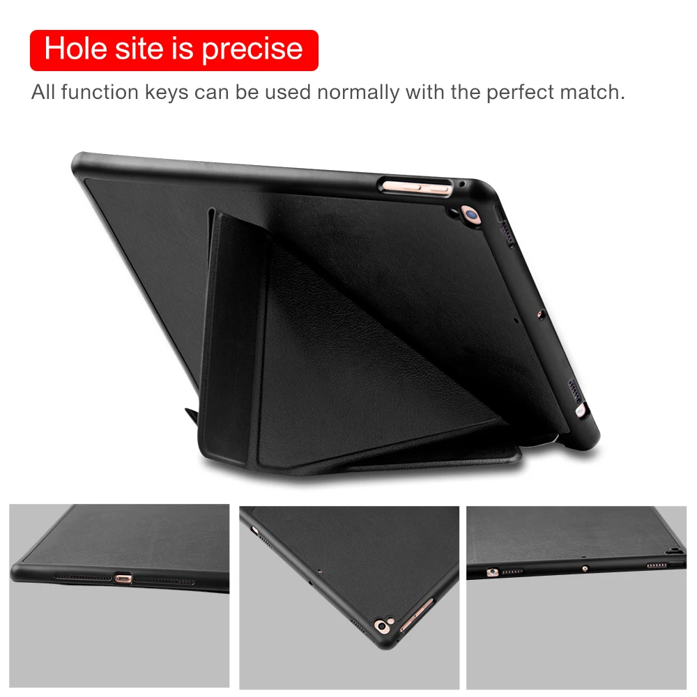 Умный чехол для iPad 9,7 PU кожаный чехол-подставка для iPad Air 1 Air 2 iPad 5th 6th поколения с держателем ручки