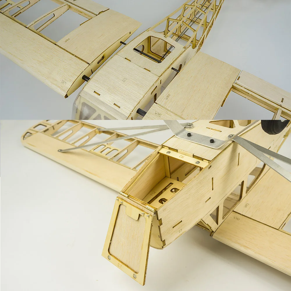 S2304 Balsa дерево RC самолет 1200 мм Электрический питание J3 CUB в разобранном виде RC самолет комплект/PNP версия DIY Летающая модель RC игрушка