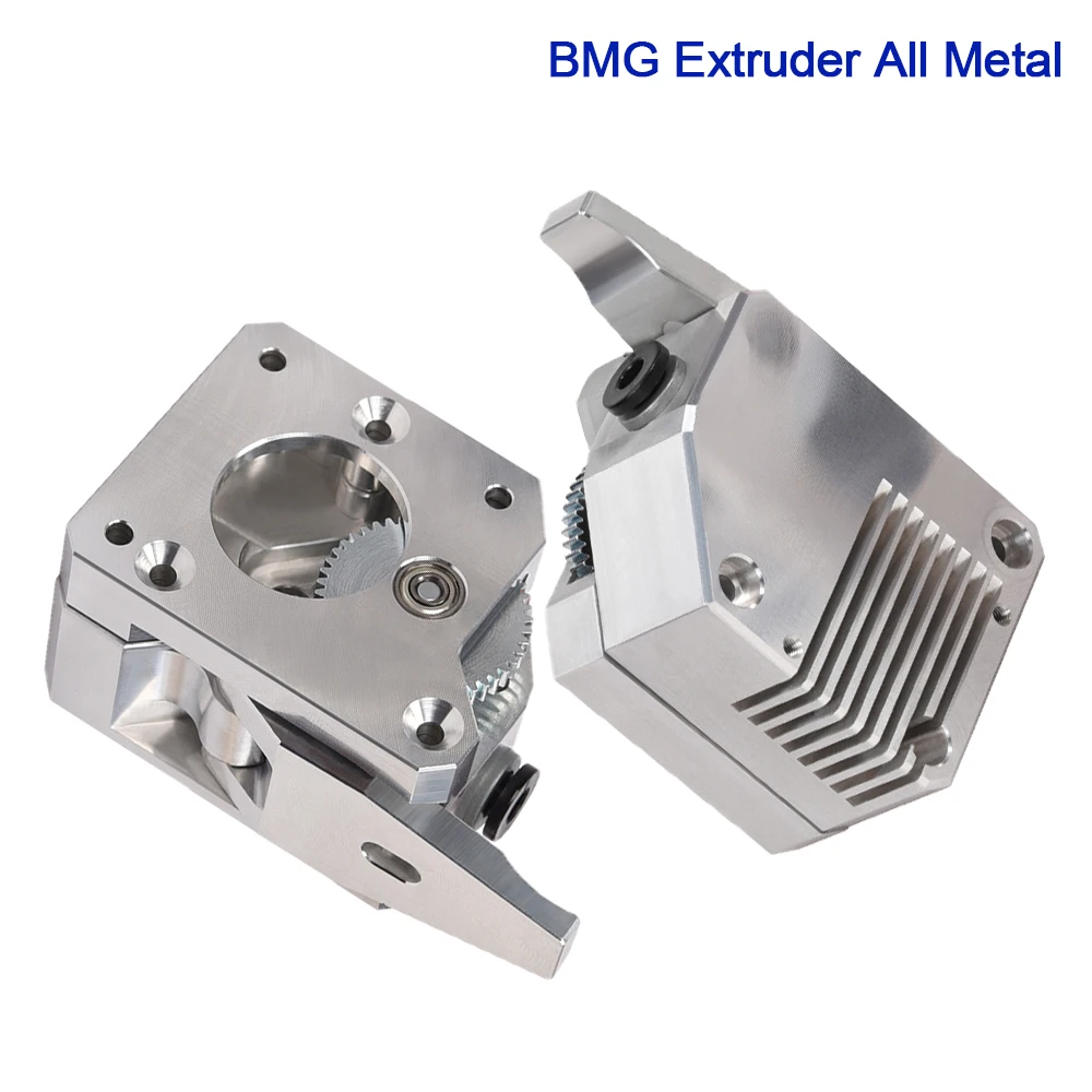 Todos os Metal Peças de Impressora para Mk8 Alta Qualidade Extrusora Bowden Dupla Unidade Engrenagem 3d Cr10 i3 Mk3 Ender 3 be Bmg
