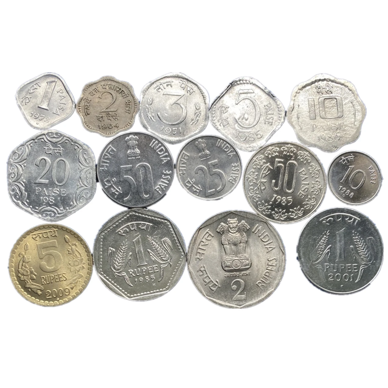 Индия 5 рупий издание 1976 монета из Южной Азии 100% настоящие оригинальные монеты