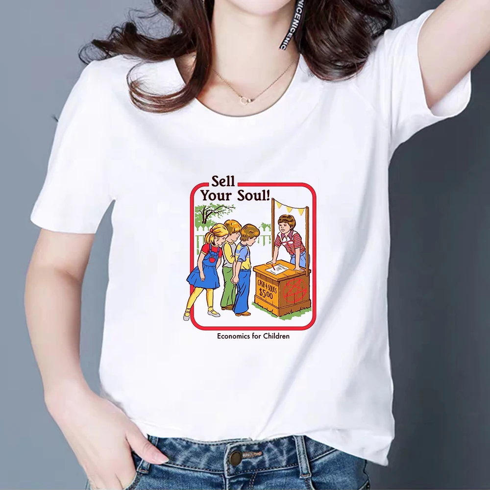 Футболка с юмором для детей простая и Стильная летняя черная футболка в стиле