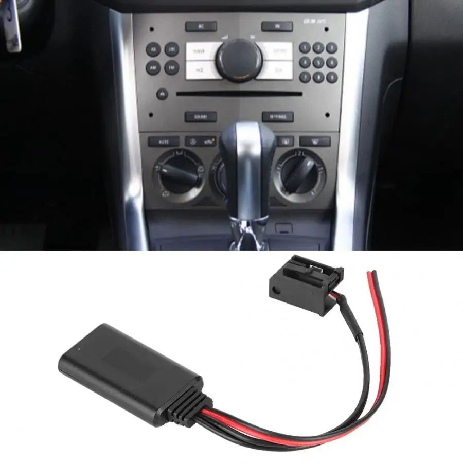 Bluetooth, беспроводное аудиоустройство провод музыкальный адаптер AUX-IN автомобильная стереосистема Bluetooth струна беспроводной аудио линии для Opel