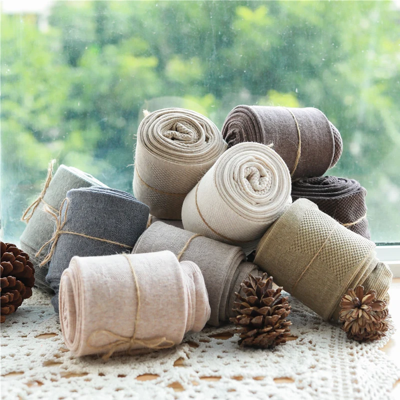 Теплые колготки карамельных цветов на осень и зиму Плотные хлопковые с высокой