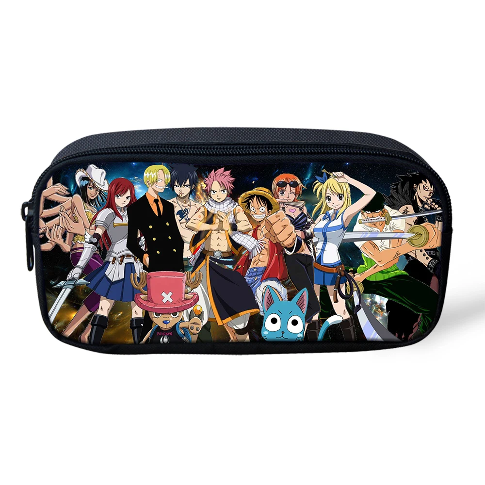 Детский чехол карандаш с рисунком Наруто/Жемчуг дракона для студентов