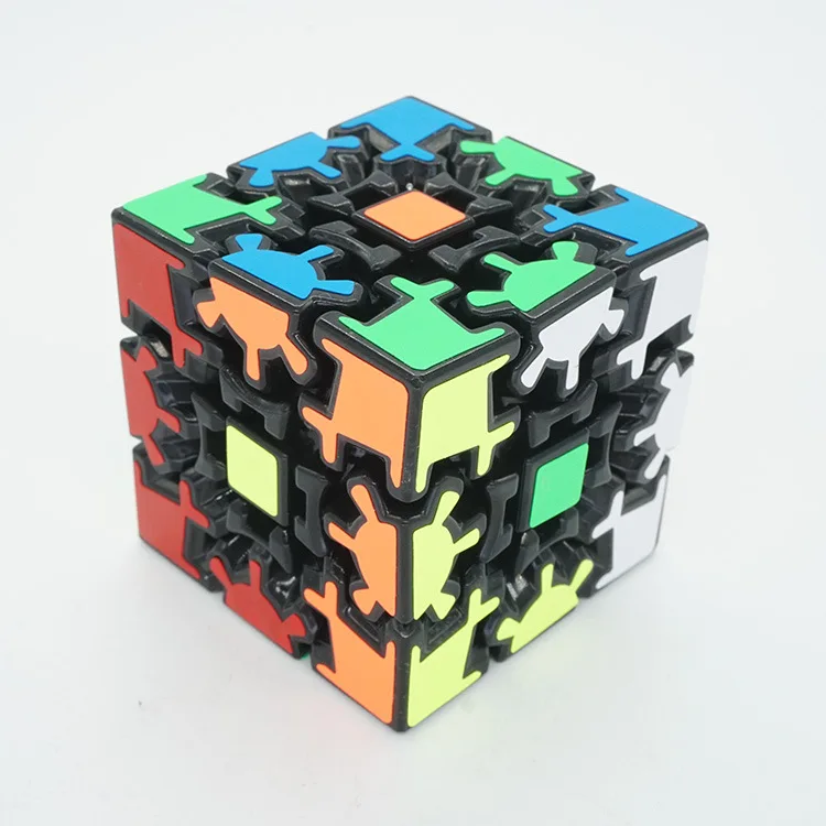 Fanxin gear 3x3 Магический кубик Рубика скоростной наклейки без наклеек 6 см 5,7 см скорость головоломка Cubo magico для детей подарок