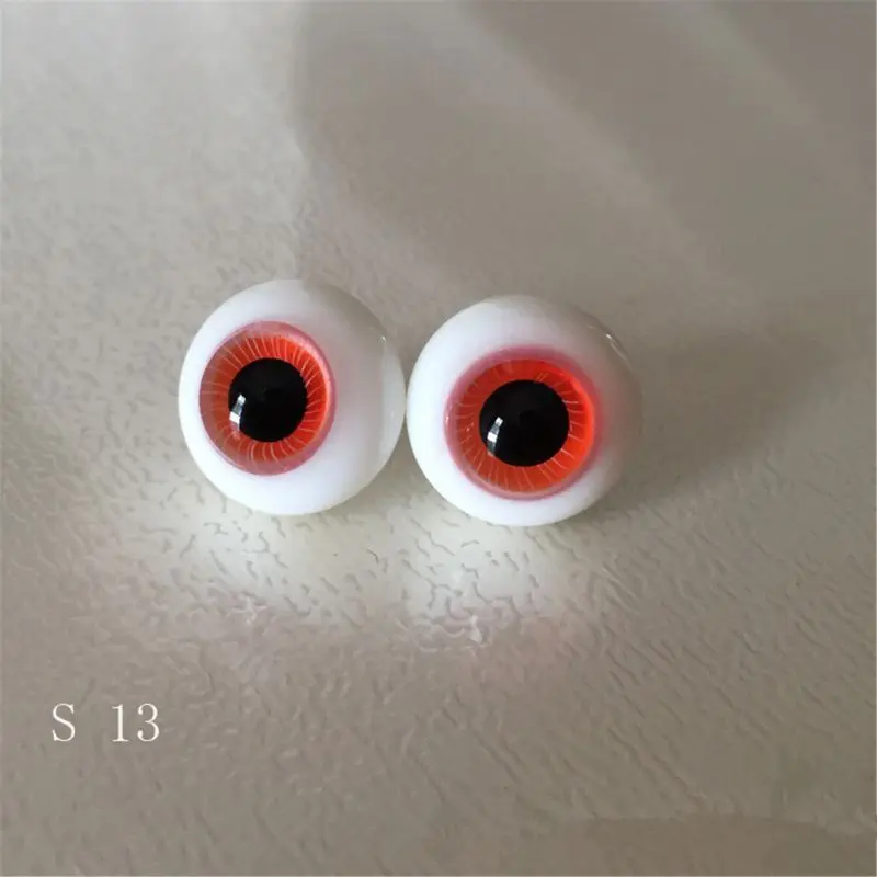 

Bjd Glass Eyes Sky Blue Color 14mm 6bjd Dolls Accessories
