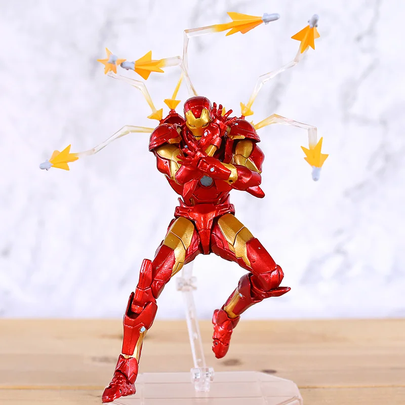 Тинейджеров Revoltech без 013 Железный человек MK37 кровотечение Edge Чехол Броня из ПВХ