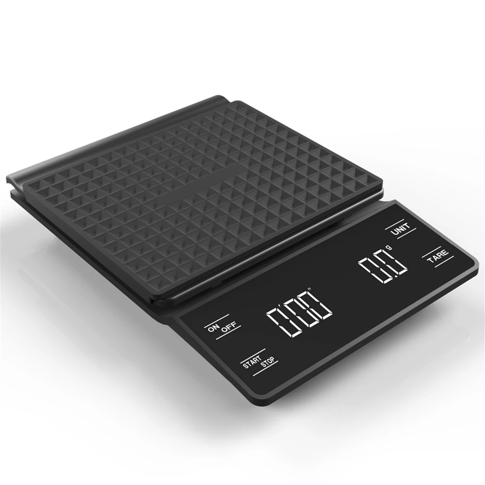 

USB зарядка умные кофейные весы электронные кухонные весы умные цифровые электронные весы точные бытовые пищевые весы 3 кг/0,1 г