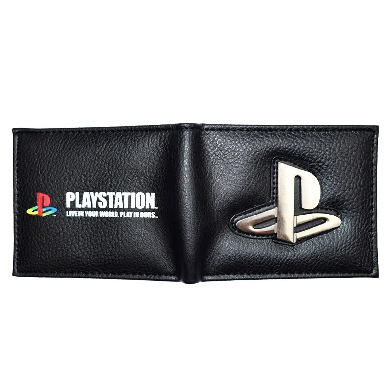 Новое поступление кошелек "PlayStation" мужской короткий кошелек с карманом для монет - Цвет: CP1981910