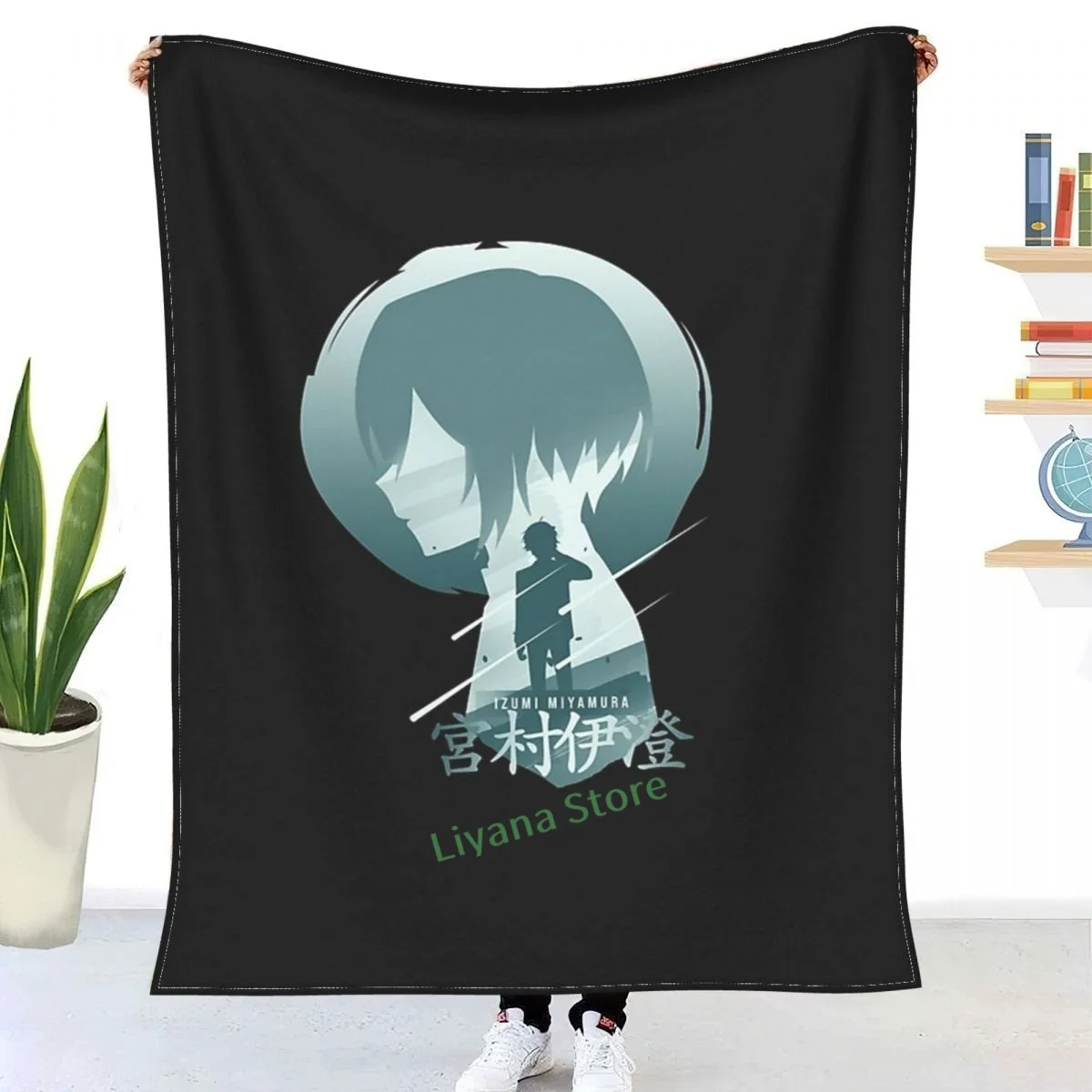 

Izumi Miyamura Horimiya Anime Throw Blanket 3D printed sofa bedroom decorative blanket children adult Christmas gift