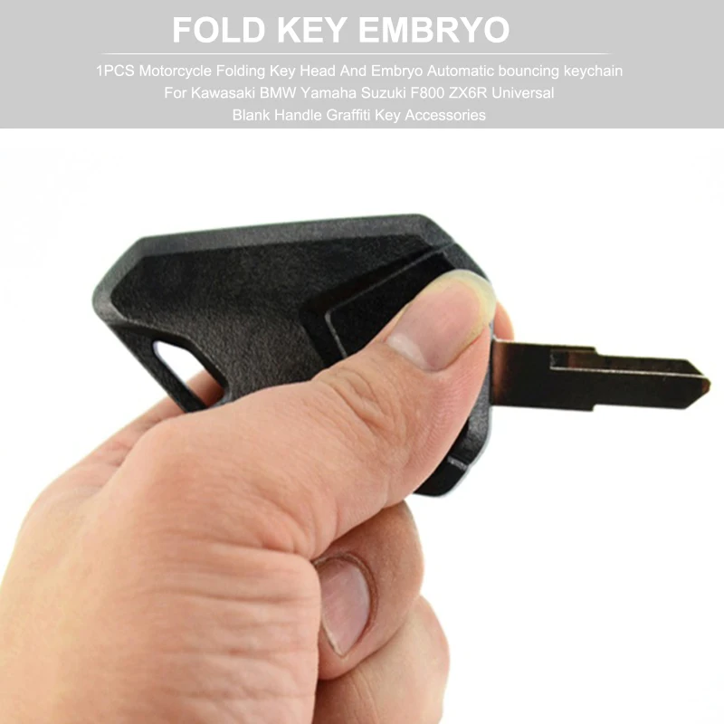1 шт. мотоциклетные складной ключ головы и эмбрион скача брелок для Kawasaki BMW Yamaha F800
