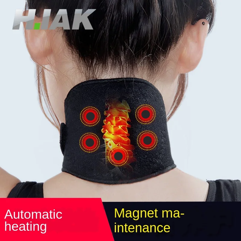 САМОНАГРЕВАЮЩАЯСЯ защита шеи Дальний инфракрасный диапазон турмалиновый уход