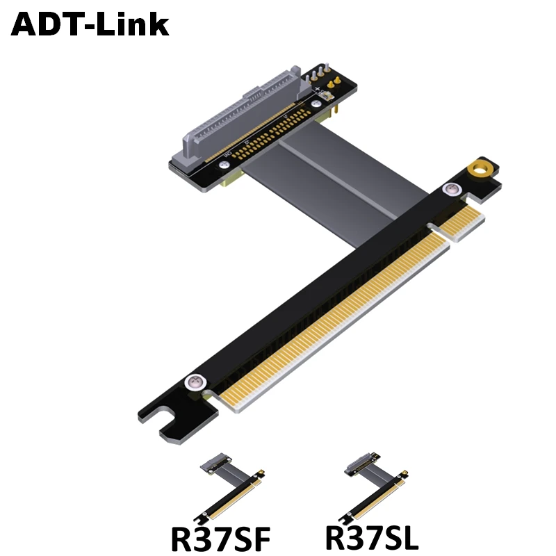 Кабель-удлинитель PCI-E 3 0x16 В U.2 Гибкий плоский кабель SSD x16 PCIe3.0x4 Gen3 32G/bps - купить по