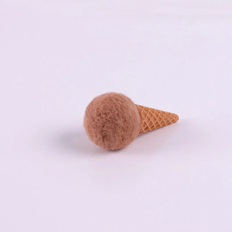 10 шт. 3 см для украшения дома простые полоски шерсть войлочное мороженое ручной