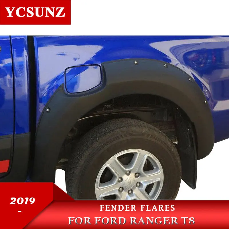 9 дюймовые арки для колес арка крыла с гайками аксессуары брызговиков Ford Ranger 2019 2020