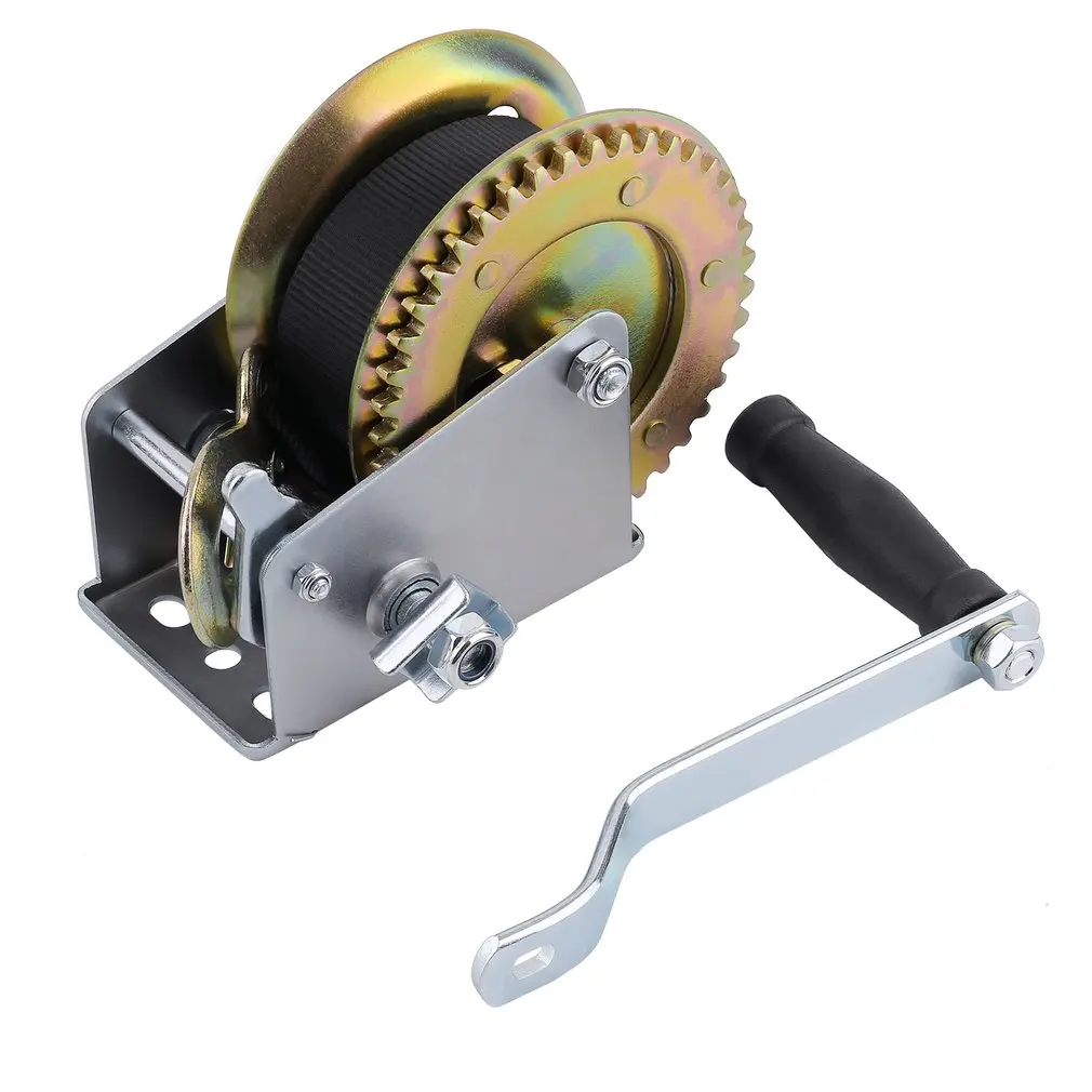 1200lbs * 6 м Тяжелая Лодка Грузовик Авто Ручная лебедка плавное действие трещотка