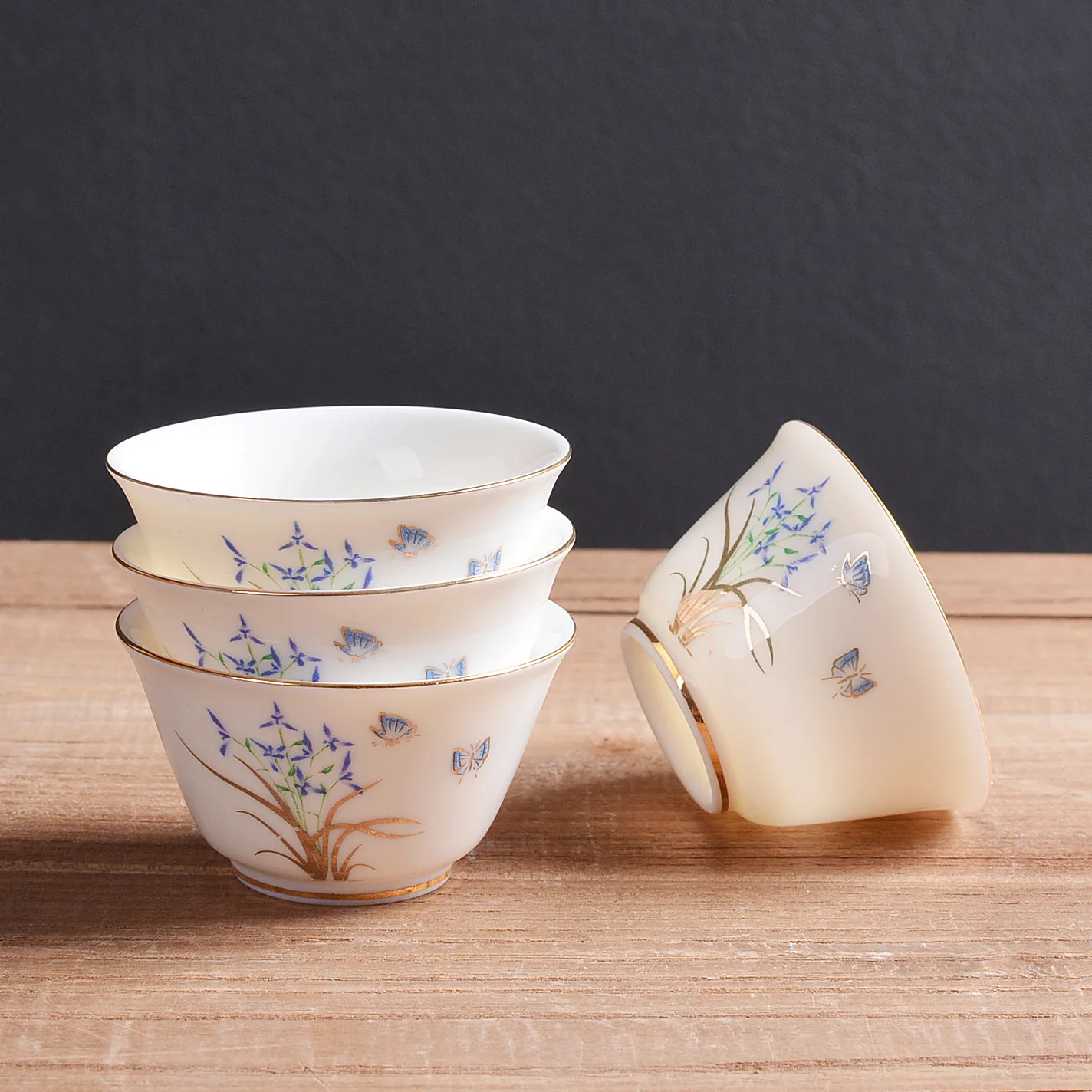 

Dehuasheepfat jadeporcelain Kung Fu tea tea tea cup single cup individual cup manufacturers directly for wholesale customization