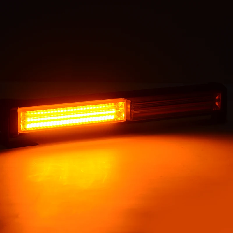 

Mayitr 1pc 36W Bar Amber Waterproof Car Signal Light LED Emergency Warning Flashing Strobe Beacon Lights for Car Light Source