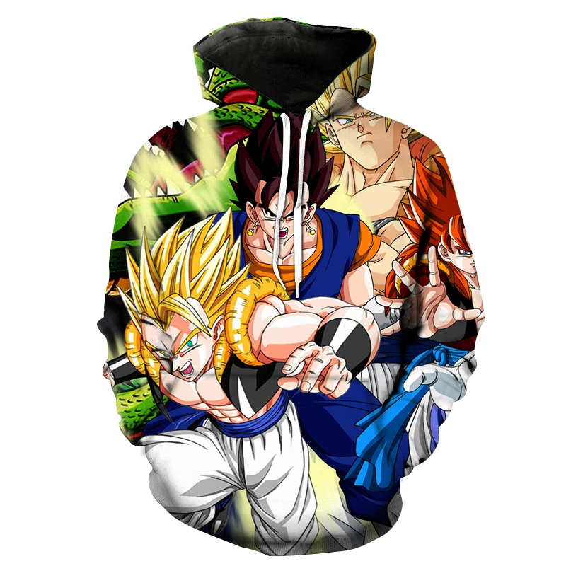 

Spring Goku Anime 3D Printed Hoodies Sweatshirt Fashion Boy Girl Pullover Streetwear Men Women Long Sleeve Outerwear Hoodie
