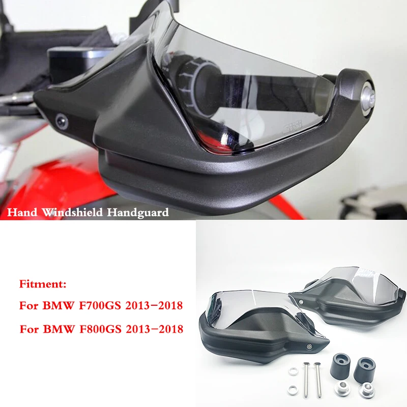 

F700GS F800GS Motorcycle Handguard Hand shield Protector Windshield For BMW F700 GS F800 GS 2013 2014 2015 2016 2017 2018