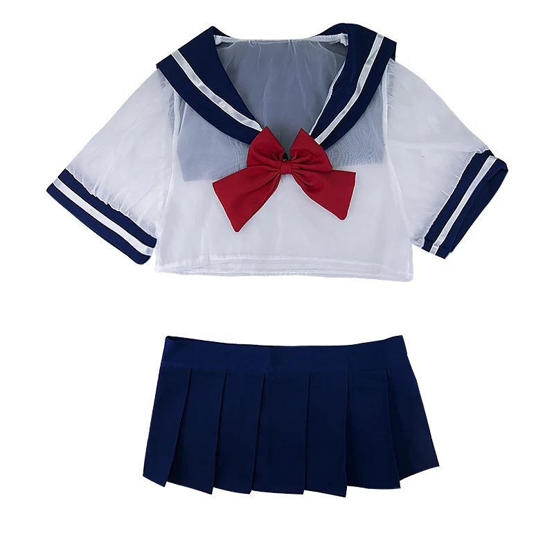

Cute School Girl Uniform Lolita Outfit Erotic Cosplay Costume Sailor Outfit Sexy Lingerie Set Babydoll Ropa Sexy Para El Sexo