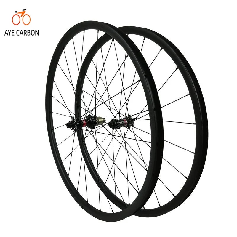 29er mtb колёса карбоновые клинчер велосипедные колеса 40 мм ширина ассиметричные