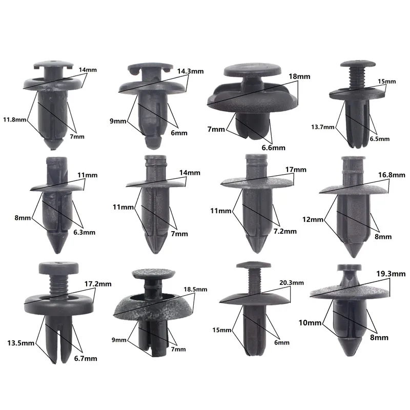 Пуш ап в крышка двигателя автомобиля клипса обшивки панели двери бампер застежка