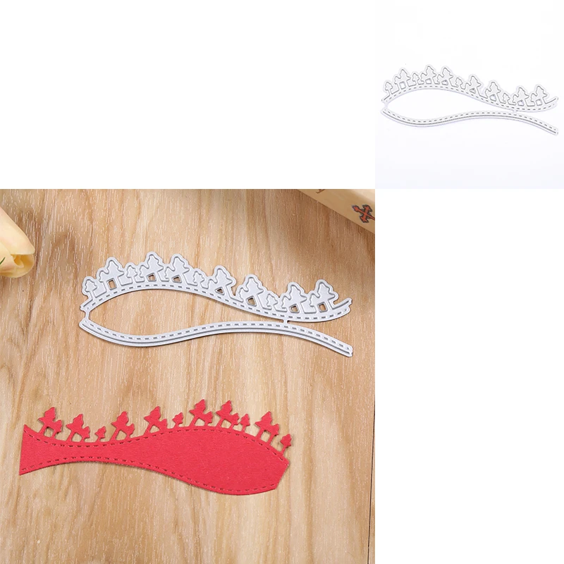 

metal cutting dies die cut mold tree hills diy Scrapbook paper craft knife mould blade punch stencils dies embossing dies