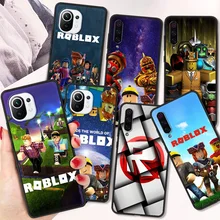 Hot Robloxes Game Fundas Shockproof Case For Xiaomi Poco X3 NFC M3 Pro Bag Soft Cover For Redmi 9T 11 Note 10 10T Lite 5G Shell